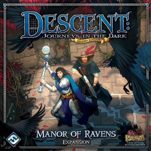 Imagen de juego de mesa: «Descent: Viaje a las Tinieblas – La Mansión de los Cuervos»