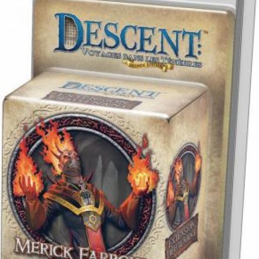 Imagen de juego de mesa: «Descent: Viaje a las Tinieblas – Lugarteniente Merick Farrow»