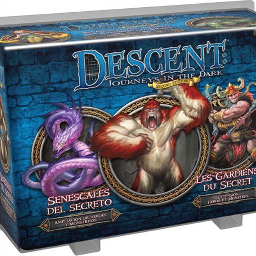 Imagen de juego de mesa: «Descent: Viaje a las Tinieblas – Senescales del secreto»