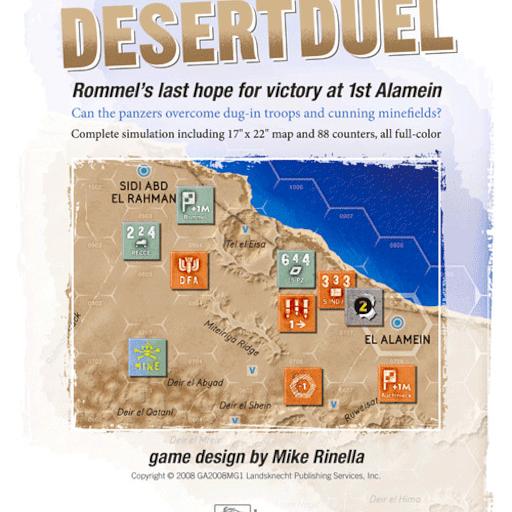 Imagen de juego de mesa: «Desert Duel: First Alamein»