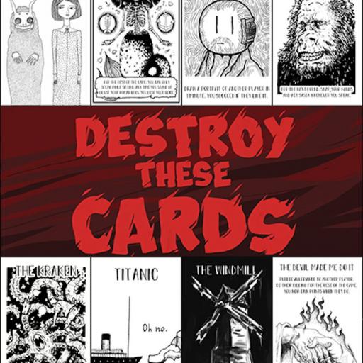 Imagen de juego de mesa: «Destroy These Cards»