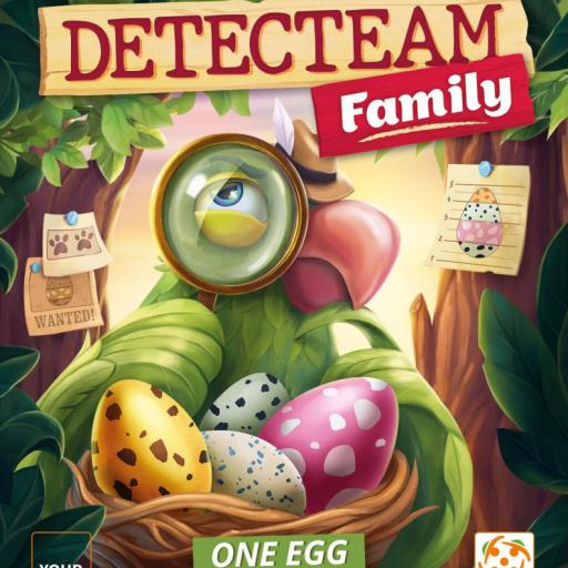 Imagen de juego de mesa: «Detecteam Family: Un Huevo de Más»