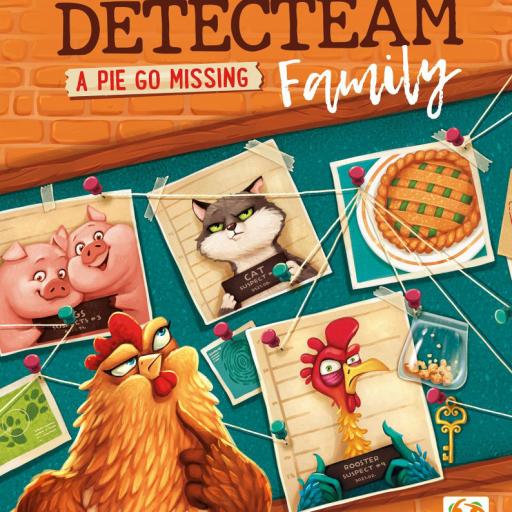 Imagen de juego de mesa: «Detecteam Family: Un Robo Delicioso»