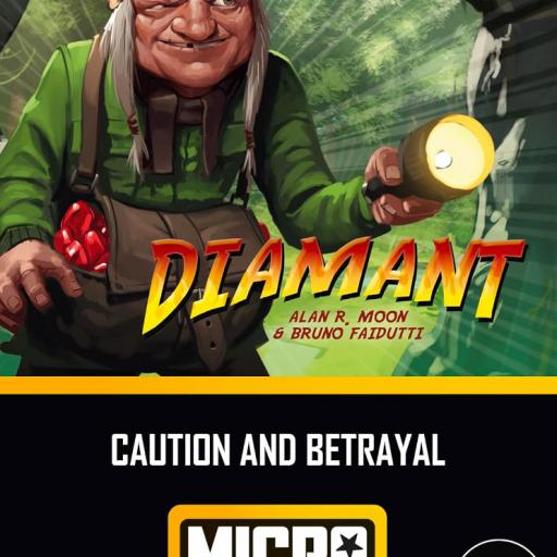 Imagen de juego de mesa: «Diamant: Caution and Betrayal»