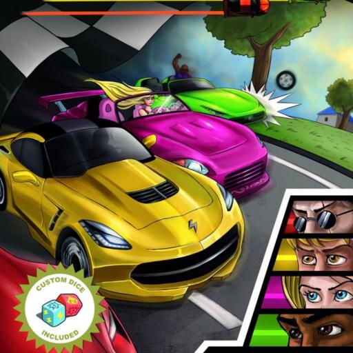 Imagen de juego de mesa: «Dice Drivin'»