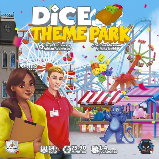 Imagen de juego de mesa: «Dice Theme Park»