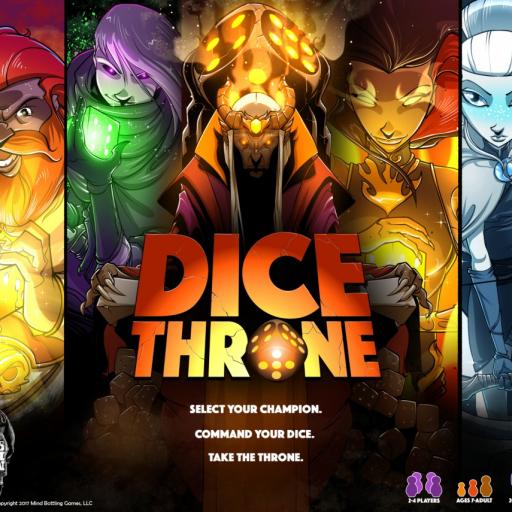 Imagen de juego de mesa: «Dice Throne»