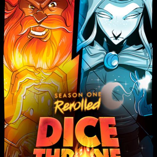 Imagen de juego de mesa: «Dice Throne: Season One – Bárbaro v. Elfa Lunar»