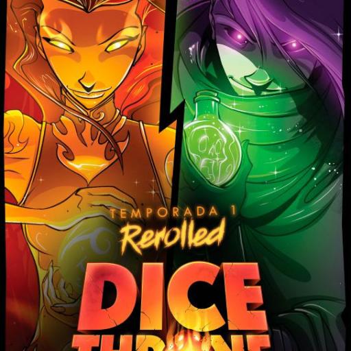 Imagen de juego de mesa: «Dice Throne: Season One – Piromante v. Ladrón Sombrío»