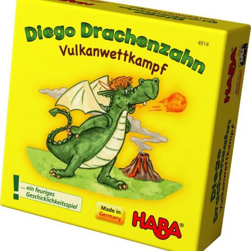 Imagen de juego de mesa: «Diego Drago: Competición volcánica»