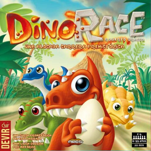 Imagen de juego de mesa: «Dino Race»