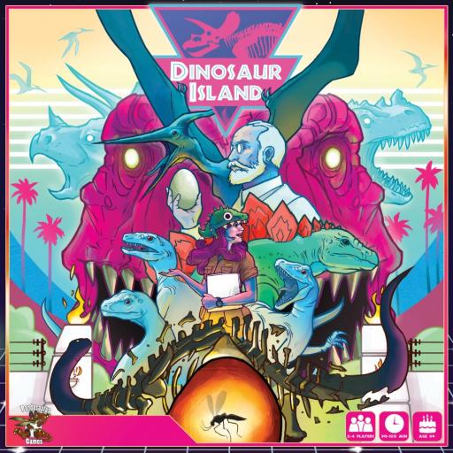 Imagen de juego de mesa: «Dinosaur Island»