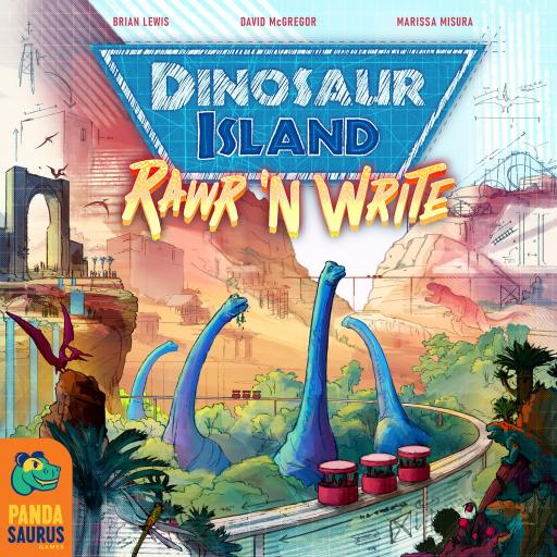 Imagen de juego de mesa: «Dinosaur Island: Rawr 'n Write»