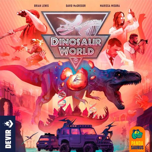 Imagen de juego de mesa: «Dinosaur World»