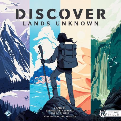 Imagen de juego de mesa: «Discover: Lands Unknown»