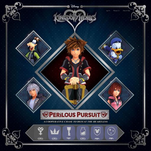 Imagen de juego de mesa: «Disney's Kingdom Hearts Perilous Pursuit»