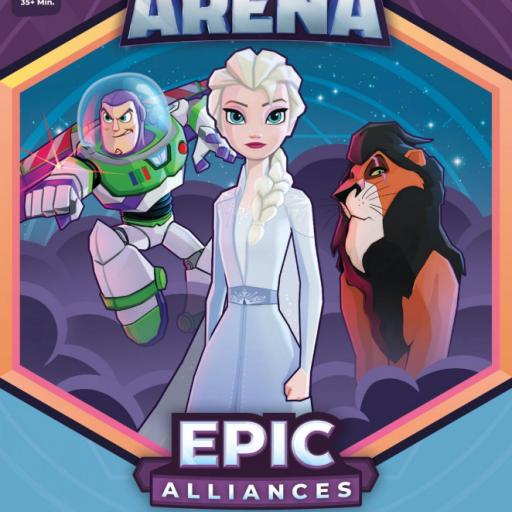 Imagen de juego de mesa: «Disney Sorcerer's Arena: Alianzas Épicas – Liderando la Carga»
