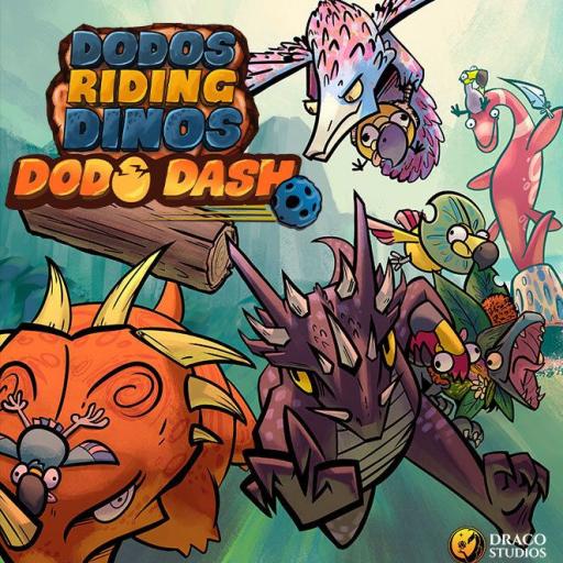 Imagen de juego de mesa: «Dodos Riding Dinos: Dodo Dash»