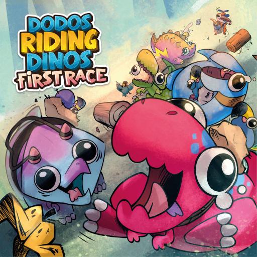 Imagen de juego de mesa: «Dodos Riding Dinos: First Race»