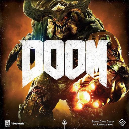 Imagen de juego de mesa: «DOOM: El juego de tablero»