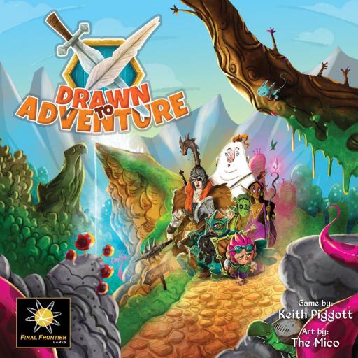 Imagen de juego de mesa: «Drawn to Adventure»