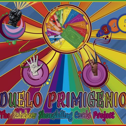 Imagen de juego de mesa: «Duelo Primigenio: The Rainbow Shoushiling Cards Project»