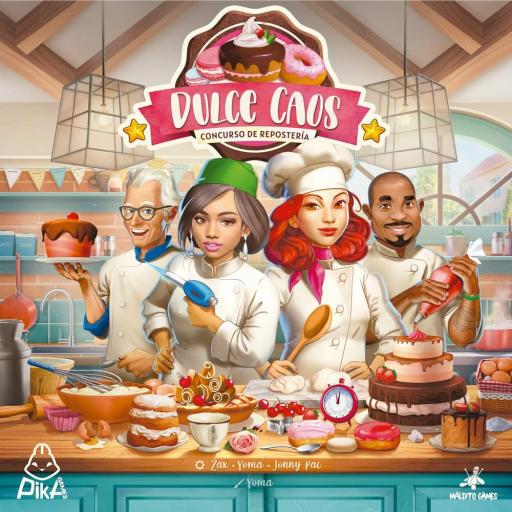 Imagen de juego de mesa: «Dulce Caos: Concurso de Repostería»