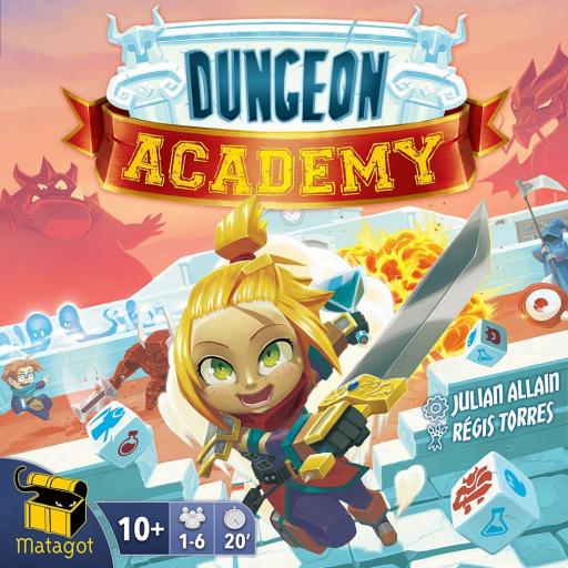 Imagen de juego de mesa: «Dungeon Academy: Escuela de Héroes»