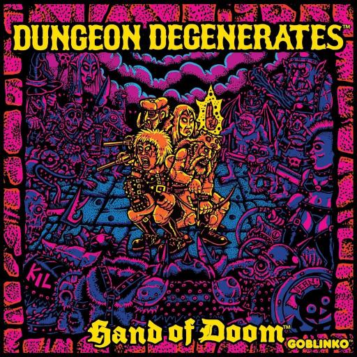 Imagen de juego de mesa: «Dungeon Degenerates: Hand of Doom»