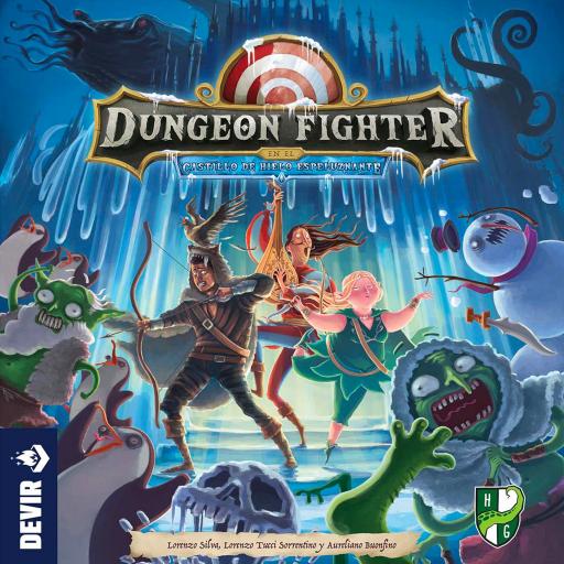 Imagen de juego de mesa: «Dungeon Fighter: Castillo de Hielo Espeluznante»