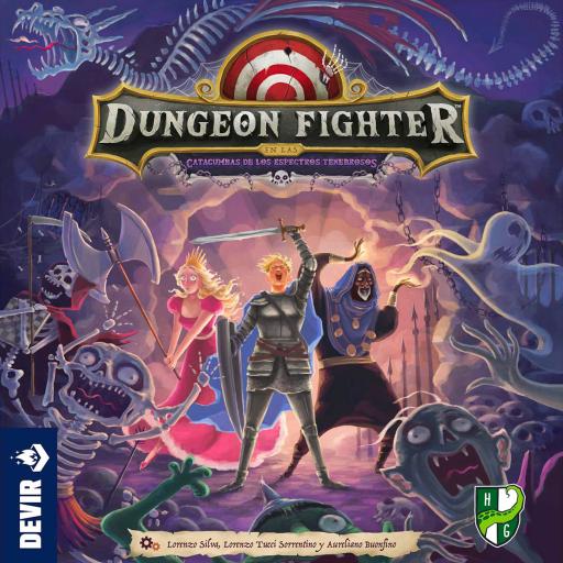 Imagen de juego de mesa: «Dungeon Fighter: Catacumbas de los Espectros Tenebrosos»