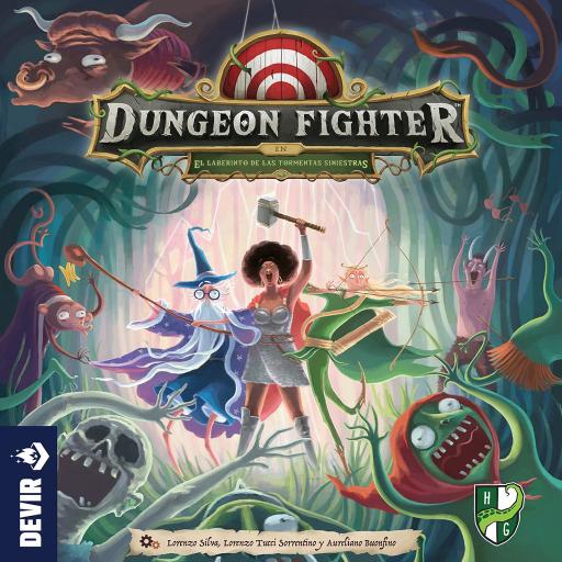 Imagen de juego de mesa: «Dungeon Fighter: El Laberinto de las Tormentas Siniestras»