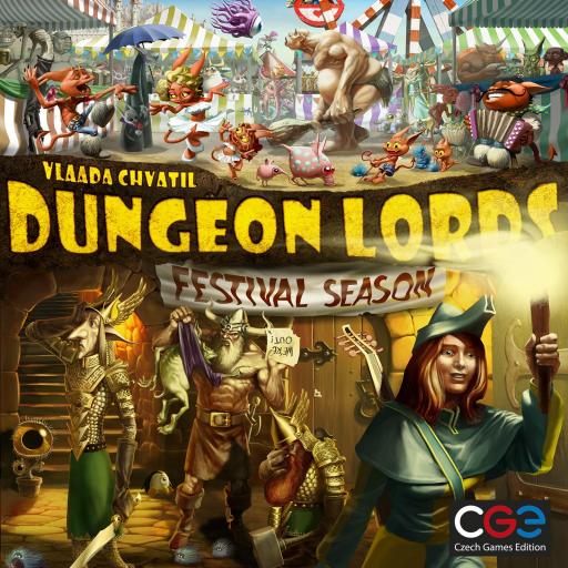 Imagen de juego de mesa: «Dungeon Lords: Festival Season»