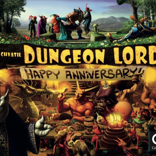 Imagen de juego de mesa: «Dungeon Lords: Happy Anniversary»
