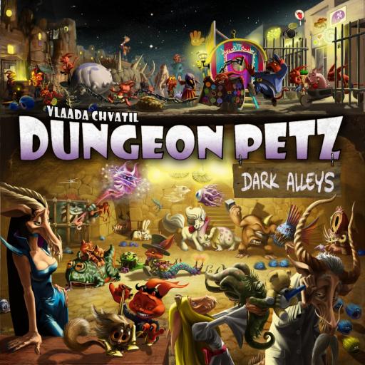Imagen de juego de mesa: «Dungeon Petz: Callejones Oscuros»