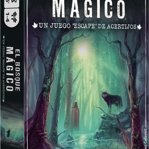 Imagen de juego de mesa: «El Bosque Mágico: Un juego “Escape” de acertijos»