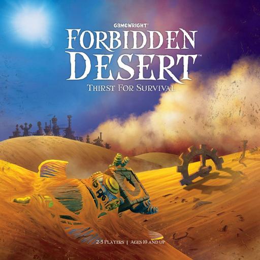 Imagen de juego de mesa: «El desierto prohibido»
