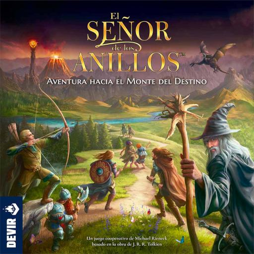 Imagen de juego de mesa: «El Señor de los Anillos: Aventura hacia el Monte del Destino»