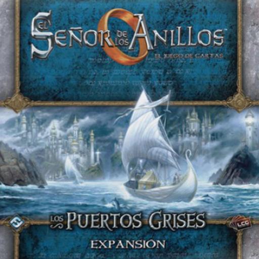 Imagen de juego de mesa: «El Señor de los Anillos: LCG – Los Puertos Grises»