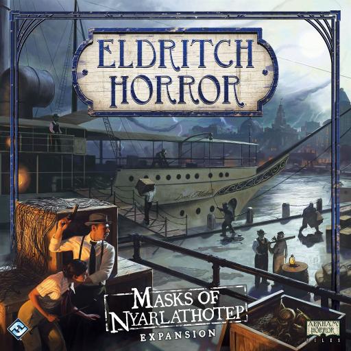 Imagen de juego de mesa: «Eldritch Horror: Las Máscaras de Nyarlathotep»