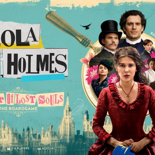 Imagen de juego de mesa: «Enola Holmes: Finder of Lost Souls»