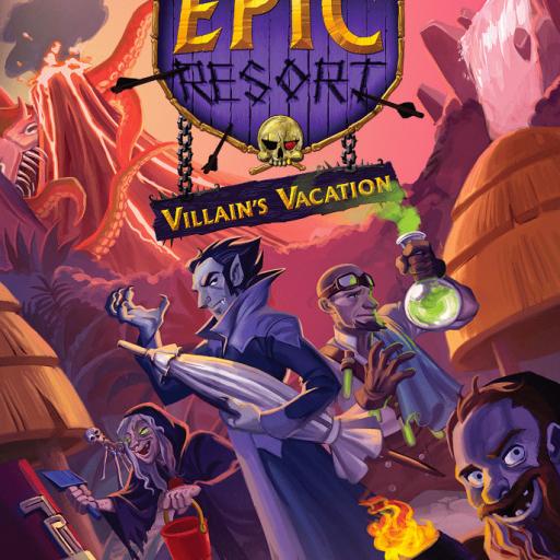 Imagen de juego de mesa: «Epic Resort: Villain's Vacation»