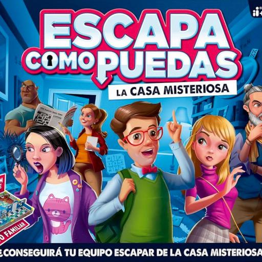 Imagen de juego de mesa: «Escapa como puedas: La casa misteriosa»