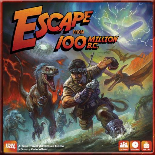 Imagen de juego de mesa: «Escape from 100 Million B.C.»