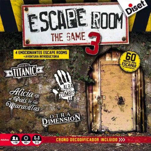 Imagen de juego de mesa: «Escape Room: The Game 3»