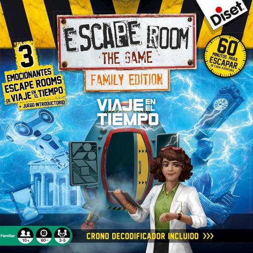 Imagen de juego de mesa: «Escape Room: The Game – Family Edition: Viaje en el Tiempo»