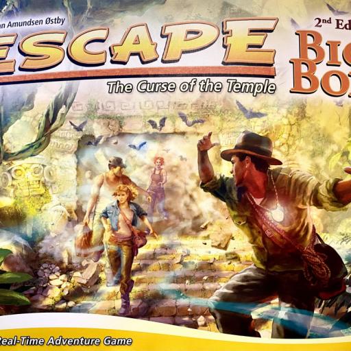 Imagen de juego de mesa: «Escape: The Curse of the Temple – Big Box Second Edition»