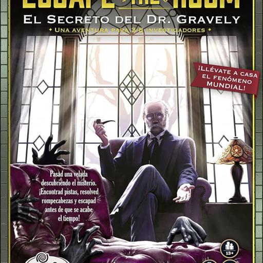 Imagen de juego de mesa: «Escape the Room: El Secreto del Dr. Gravely»