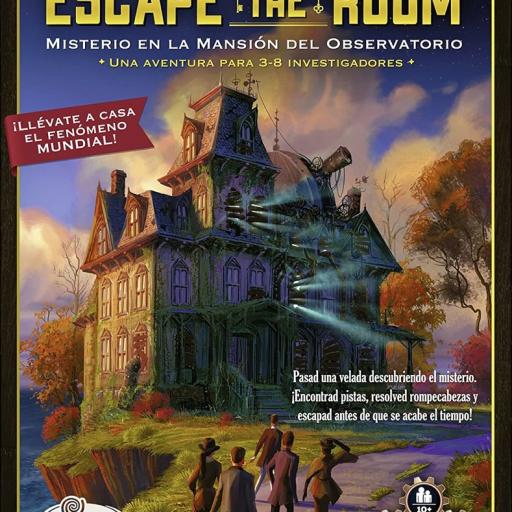 Imagen de juego de mesa: «Escape the Room: Misterio en la Mansión del Observatorio»