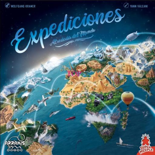 Imagen de juego de mesa: «Expediciones: Alrededor del Mundo»